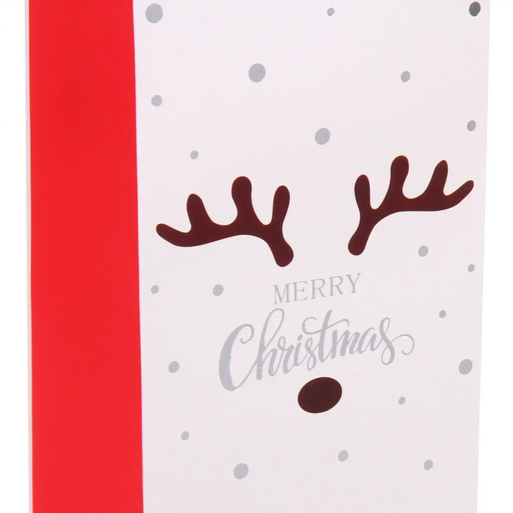 Пакет под бутылку «Волшебная зима» 11*38*11 см, микс