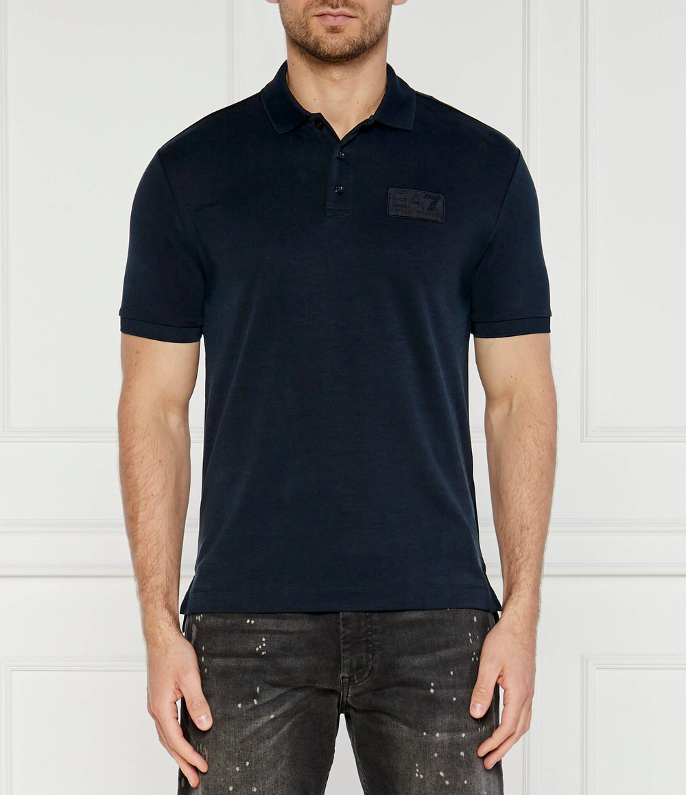 Поло EA7 - темно-синий(6DPF78 PJ6QZ)