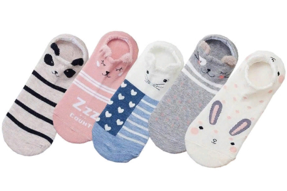 Носки Funfur Nude в наборе 5 пар