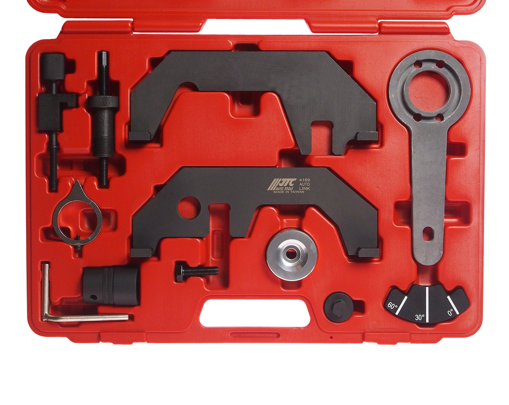 Набор инструментов для установки и регулировки фаз ГРМ (BMW N62,N73) JTC