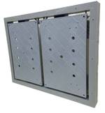 Люк ревизионный под покрытие съемный 350х450 мм, дверка 300х400 мм