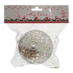 GAEM Украшение новогоднее "Шар", D 10 см, L10 W10 H11 см