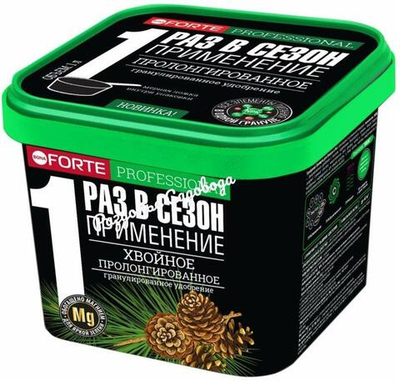 Удобрение BONA FORTE для хвойных пролонгированное, 0.8 кг