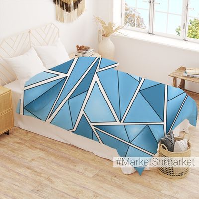 Пододеяльник с принтом 