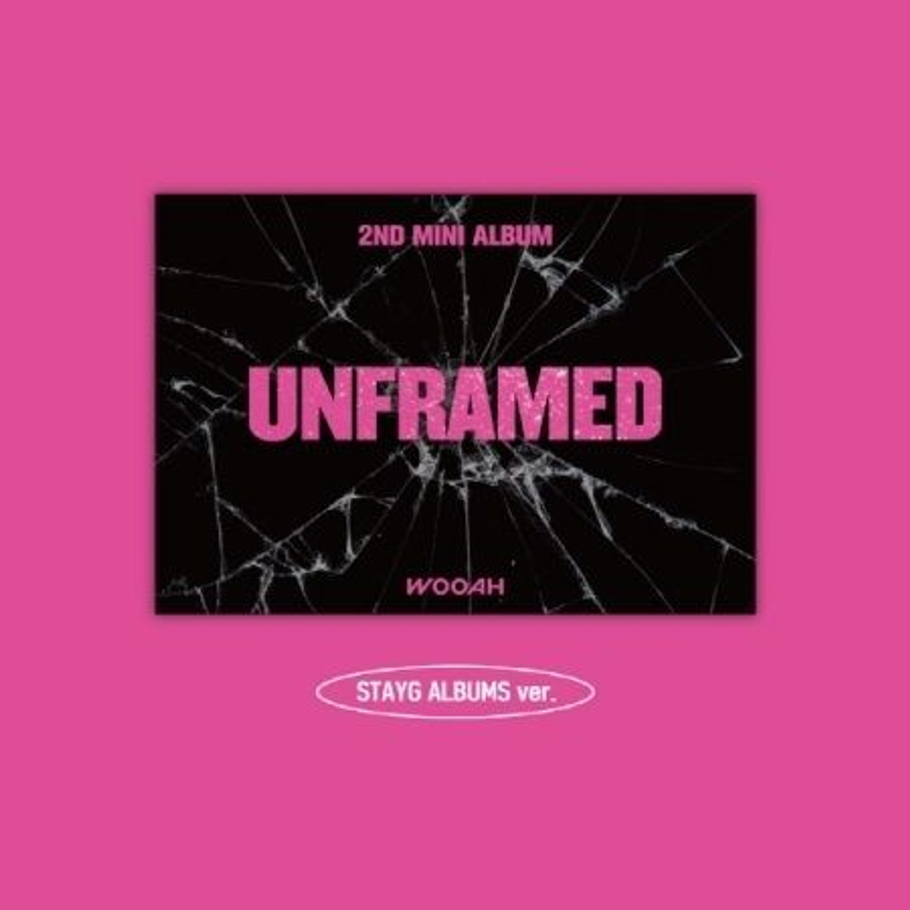 Альбом WOOAH - UNFRAMED 2nd Mini Album STAYG ALBUMS Version