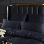 Комплект постельного белья Однотонный Сатин Премиум на резинке OCPR011