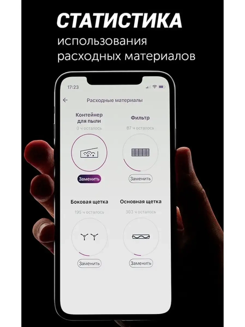 Умный робот-пылесос Wi-Fi, Алиса,Маруся,сухая/влажная уборка
