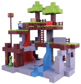 Фигурки Jada Toys Nano Scene Minecraft 1.65" With 2 Figures