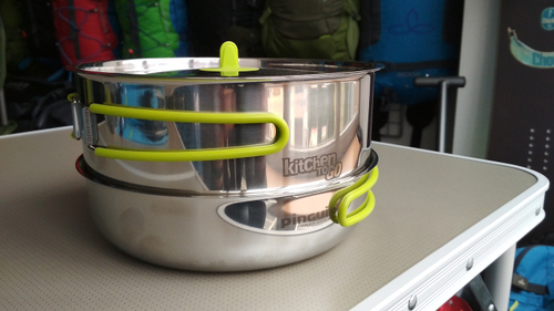 Набор посуды Pinguin Duo steel L