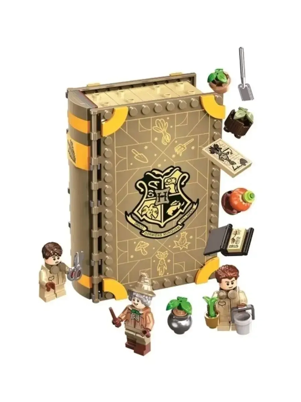 Конструктор Гарри Поттер Урок травологии/233 детали/87082