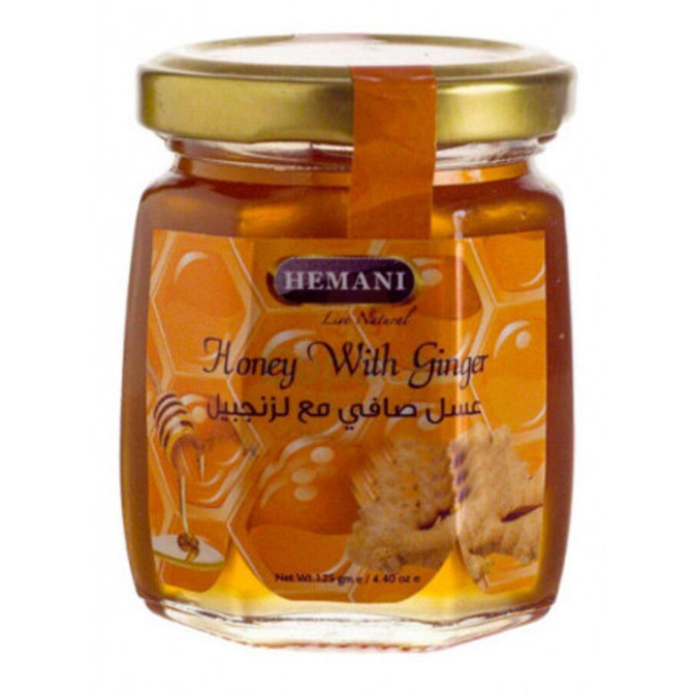 Мед Hemani с Имбирем Honey Ginger, 125 г