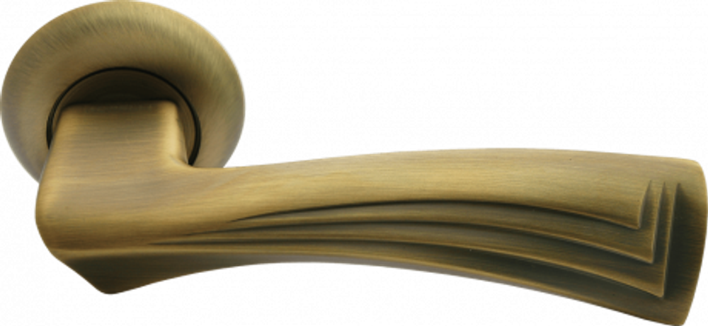 Дверные ручки MORELLI MH-34 COF ВОЛНЫ Кофе