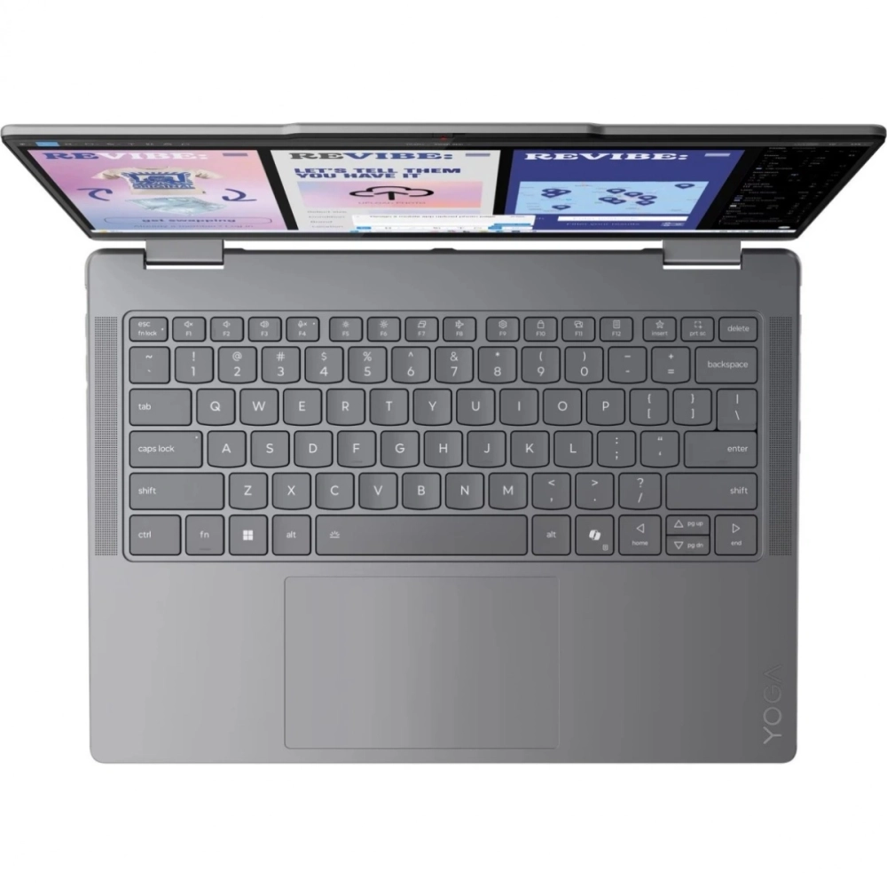 Ноутбук Lenovo Yoga 7 2-in-1 14ILL10/14" OLED WQXGA+ 2880x1800/Intel Core Ultra 7 256V/16 Gb/512 Gb SSD/Intel Arc Graphics/Windows 11 Home/серый/1.38 кг