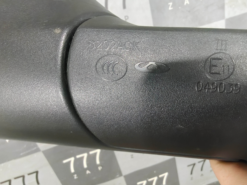 Зеркало левое 6 pin (контактов) Chery Tiggo 4 18-нв Б/У Оригинал 601000438AADQJ