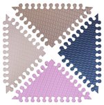 Покрытие напольное Этника-2 33х33х18/45шор (18 треугольников, 9 пазлов)