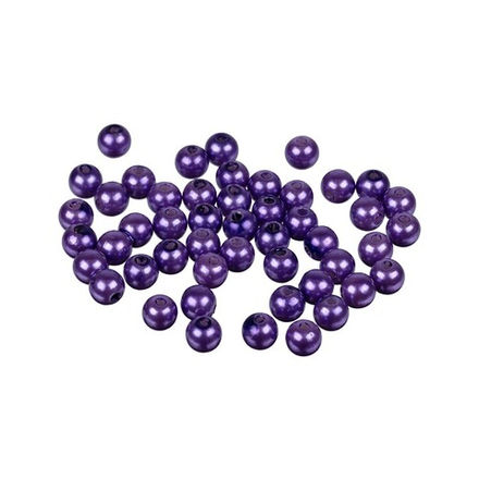 Бусина  "Zlatka" №58 пластик, 8 мм  50 шт