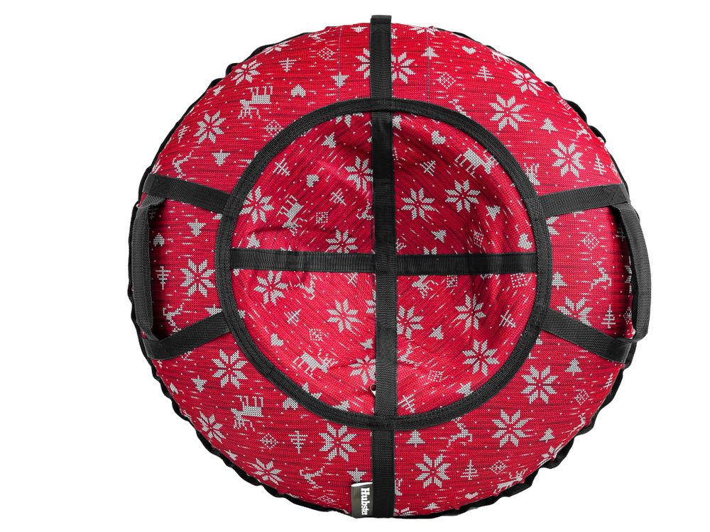 Тюбинг Hubster Люкс Pro S Тундра бордовая