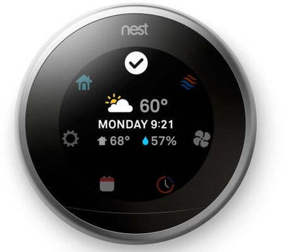 NEST Learning thermostat t3007es