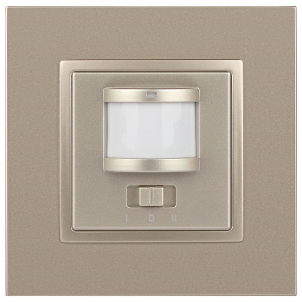 14-4103-04 ЭРА Датчик движения 2-проводной, 180-240В, 200Вт, IP20, Эра Elegance, шампань