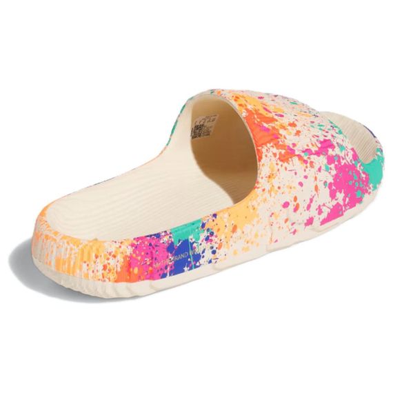 Adidas Originals Adilette 22 Slide 'Sand Strata Paint Splatter'