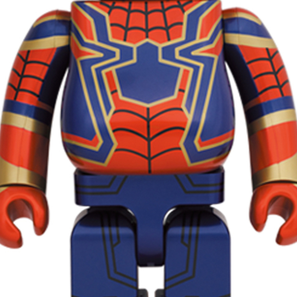Дизайнерские игрушки BE@RBRICK IRON SPIDER, 1498800-603112253