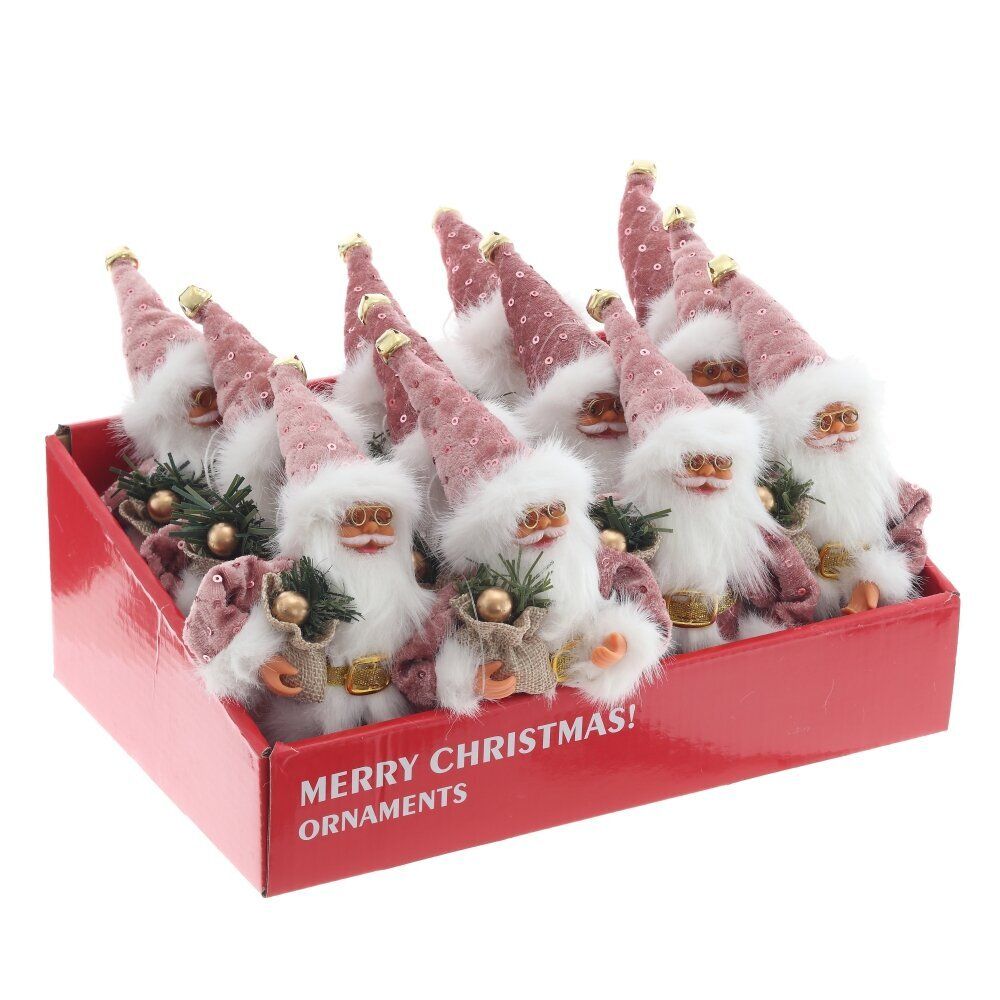 GAEM Дед Мороз подвесной, L11 W5 H17 см (полка 12 см.)