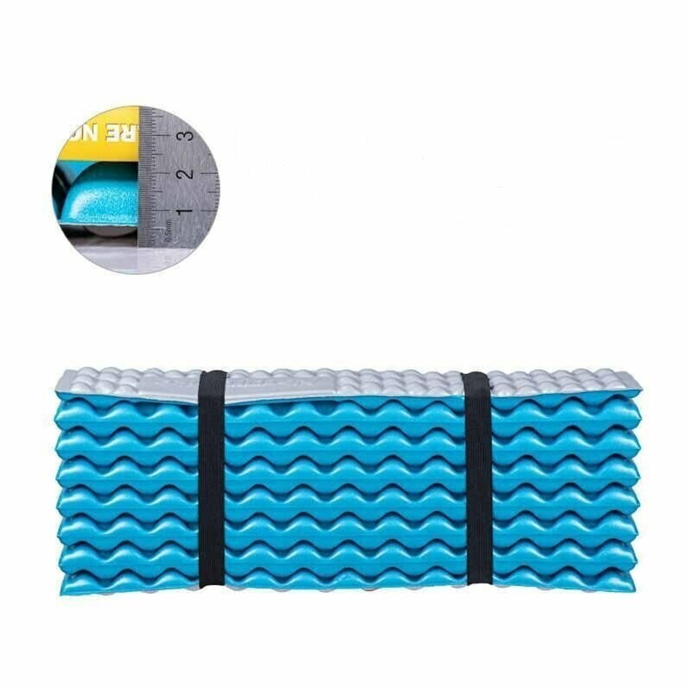 Коврик туристический Naturehike NH20FCD07 складной утолщенный желтый, 6927595748084