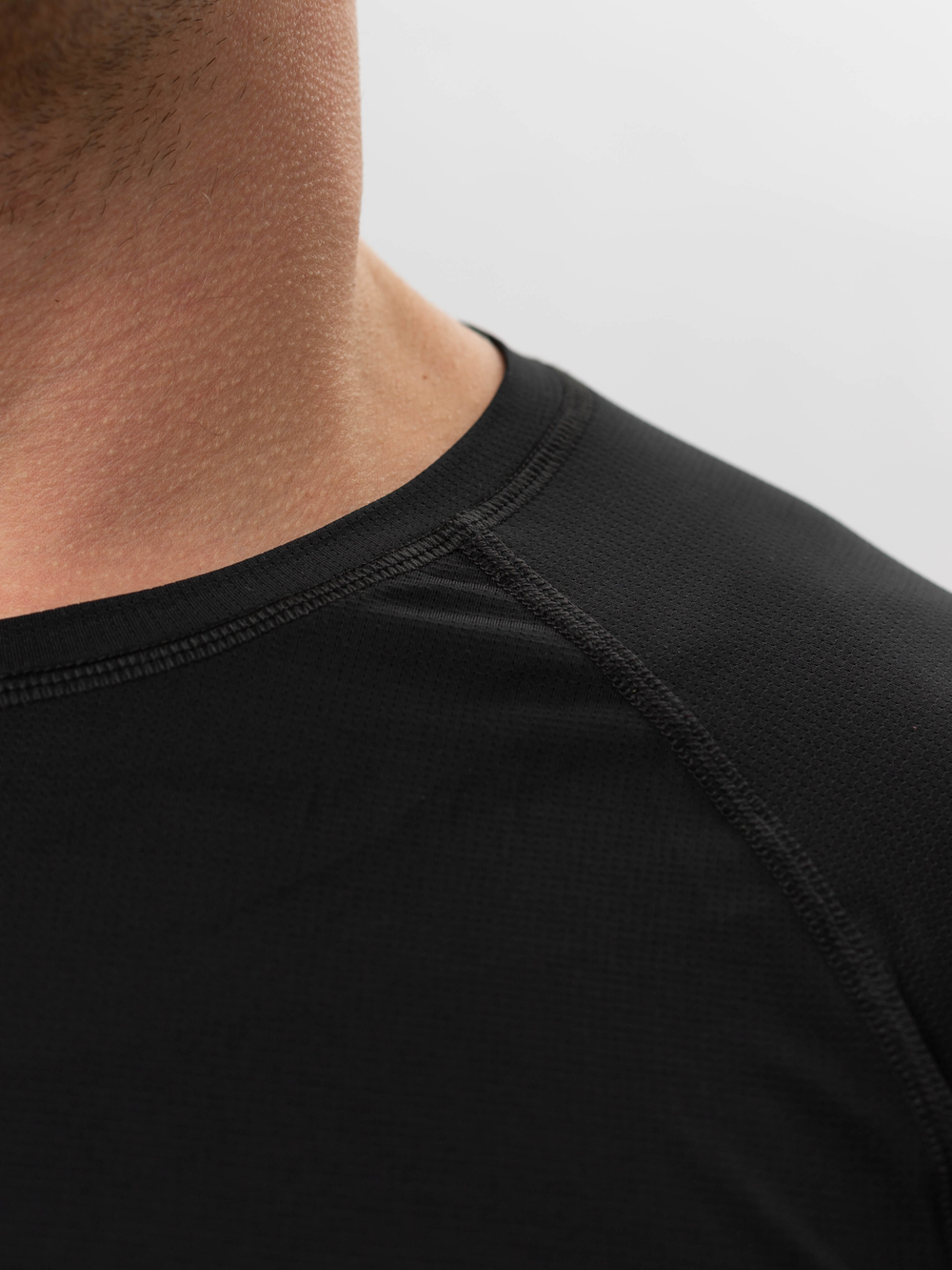 Спортивная футболка DRI FIT реглан TOTEMIC CLO черная