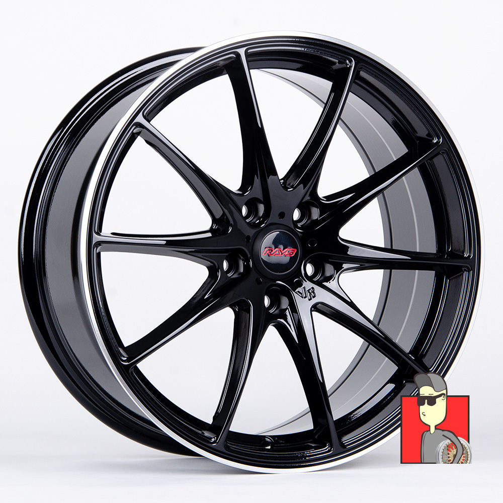 Комплект дисков RAYS Volk Racing G25 19x8.5/9.5 et30/33 5x120