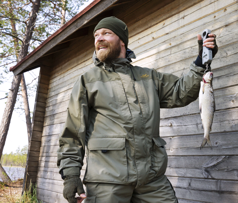 Перчатки JahtiJakt Half finger Green