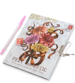 NB-22/1 Блокнот с ручкой «Цветочное очарование»