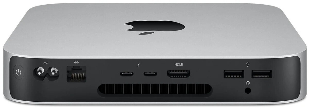 Настольный компьютер Apple Mac Mini 2020 Tiny-Desktop, Apple M1, 8 ГБ RAM, 512 ГБ SSD, Apple Graphics 8-core, OS X RU, серебристый