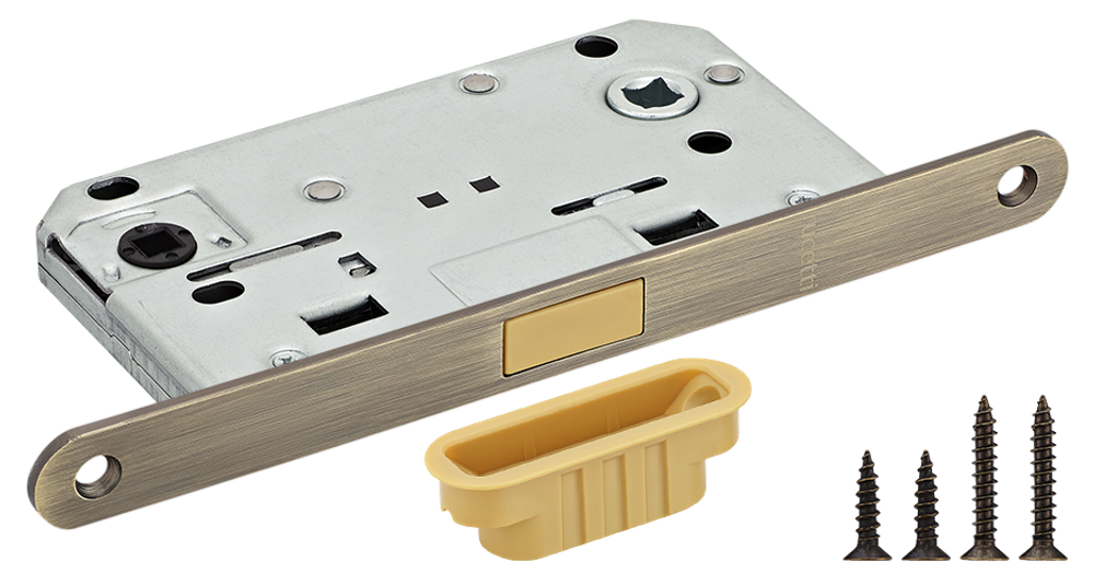 Защелка сантехническая магнитная Rucetti RM1895 AB Цвет - античная бронза