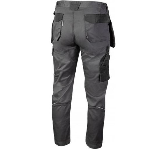 Брюки рабочие темно-серые HASSO Högert, арт. HT5K816