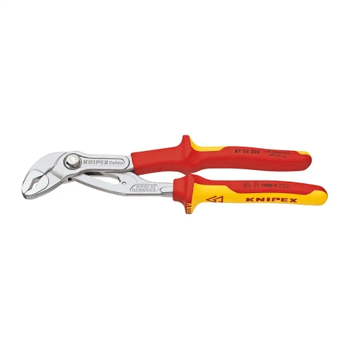 Cobra® VDE хромированные 250 мм Knipex 87 26 250 SB