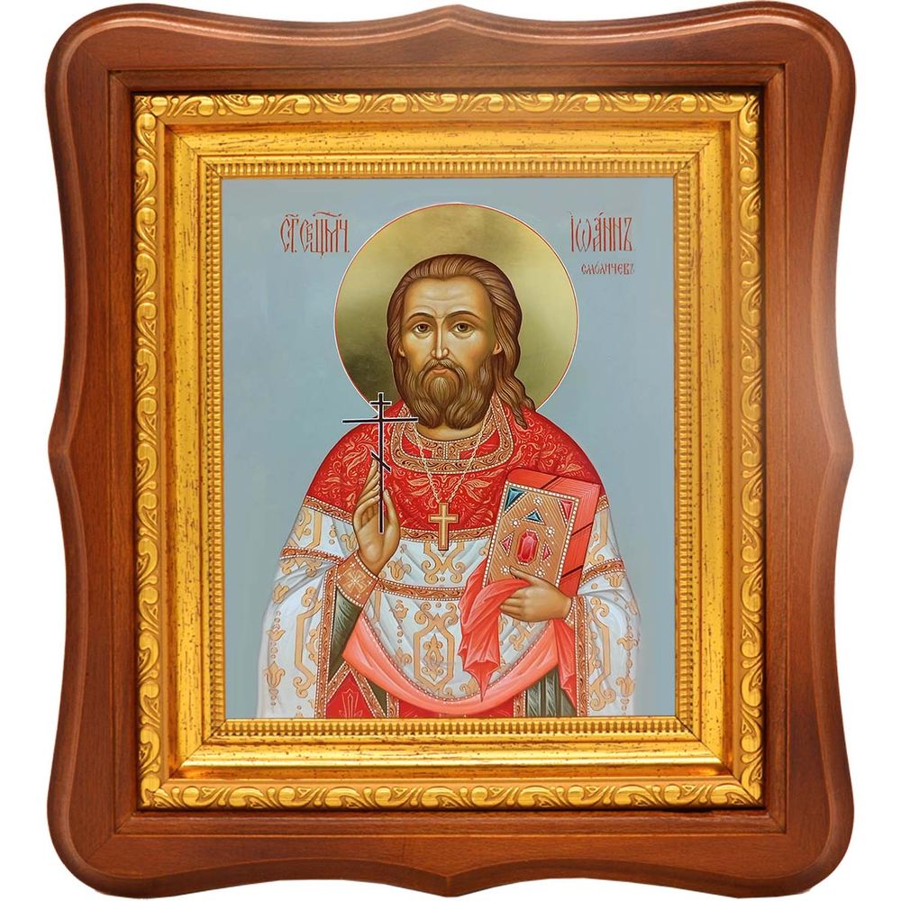 Иоанн Смоличев священномученик. Икона на холсте.