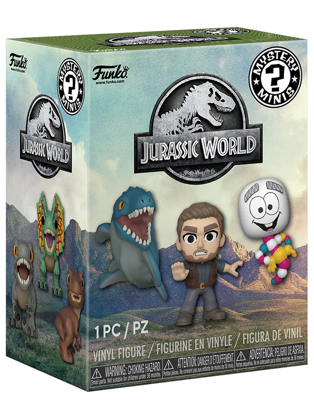 Фигурка Funko Mystery Minis Jurassic World 1 штука в ассортименте (из12) 87856