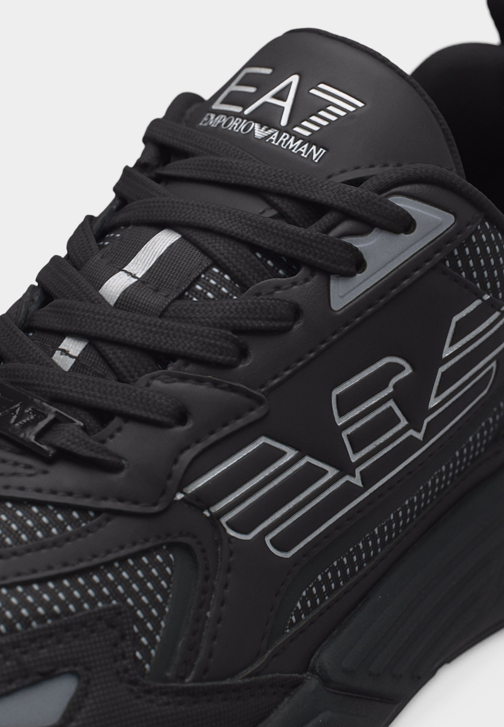 EA7 Emporio Armani ACE RUNNER SPECIAL UNISEX - кроссовки на шнуровке - Чёрный