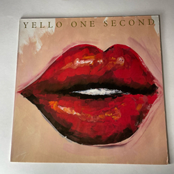 Винтажная виниловая пластинка LP Yello One Second La Habanera (Германия 1987)