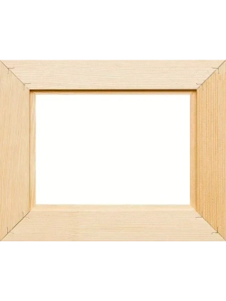 Деревянная рама 14,8x21 для картин на подрамнике сеч. 40x18