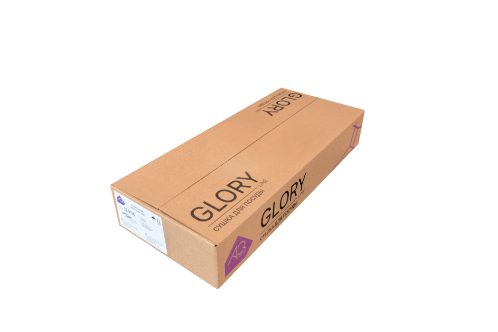 Сушка хром 500 Glory-line, AQ 16 мм (1 жесткий поддон)