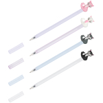 Ручка шариковая MESHU "Purr" синяя, 0,7мм, корпус ассорти