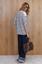 Джемпер в полоску