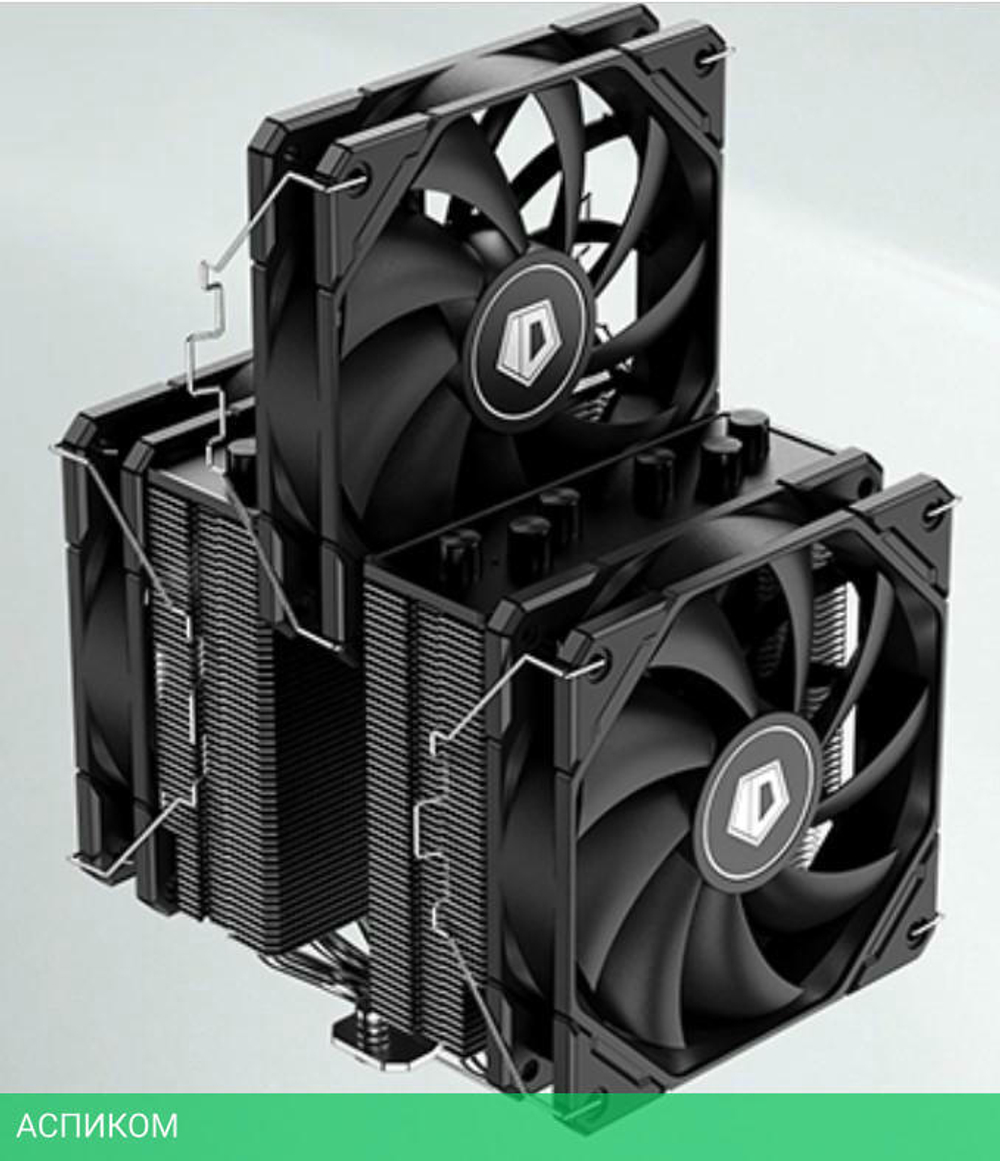 Вентилятор для корпуса ID-Cooling TF-12025-PRO Black
