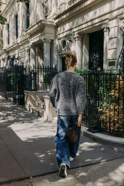 ZARA ВЯЗАНЫЙ КАРДИГАН С РУКАВАМИ-БУФАМИ ДЛИНЫ ТРИ ЧЕТВЕРТИ, ЭКРЮ/ЧЕРНЫЙ