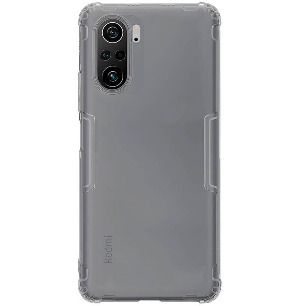 Прозрачный силиконовый чехол Nillkin Nature для Xiaomi Poco F3 / Mi 11i