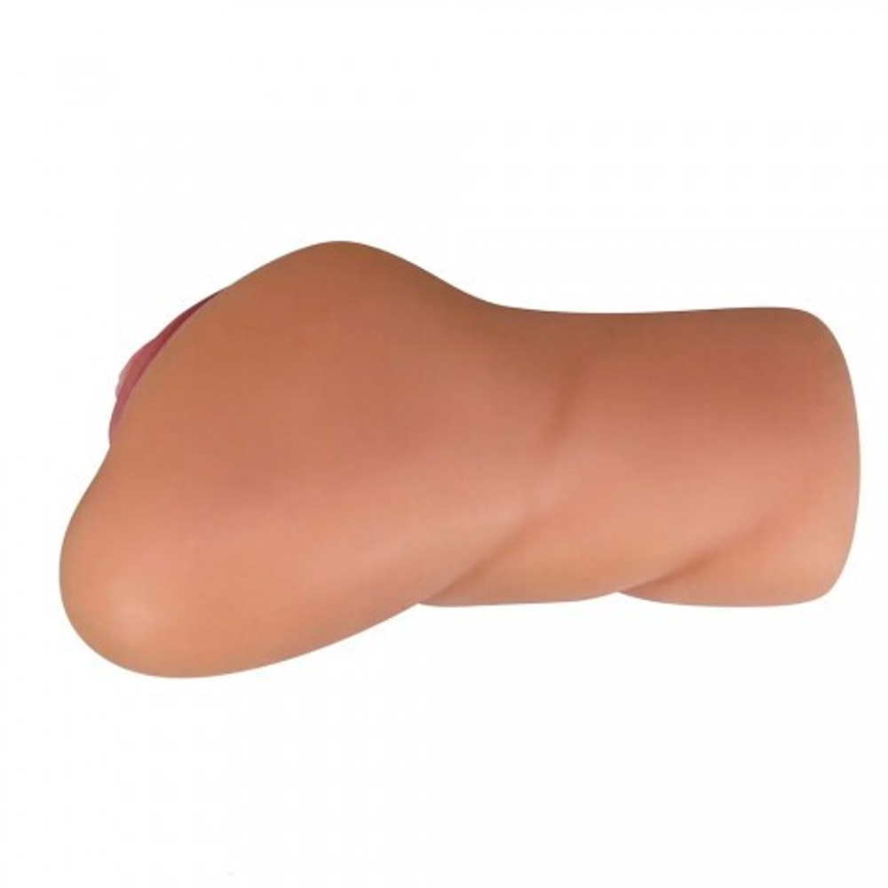 Мастурбатор реалистичный в виде вагины Eliana, коричневый