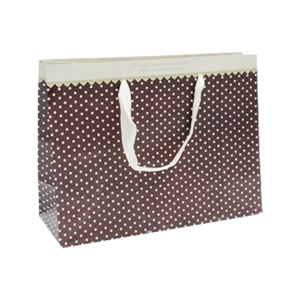 Подарочный пакет Basir, серия "Горошек", 18*23*8 см, ассорти