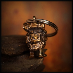 Брелок для ключей "Сталкер" , бронза