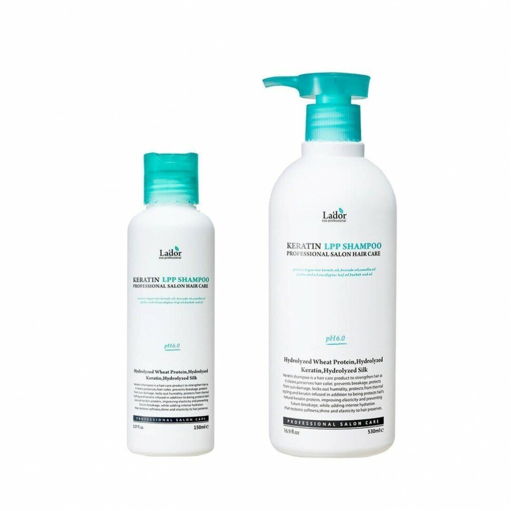 La'dor Беcсульфатный шампунь для волос с кератином Keratin LPP Shampoo 150мл
